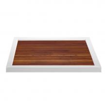 MTI Baths TK-5436MT - Teak Shower Tray For Mtsb-5436Mt Center Drain