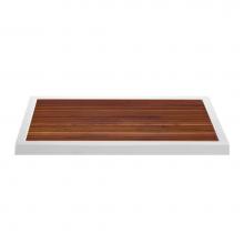 MTI Baths TK-6032MT - Teak Shower Tray For Mtsb-6032 Multi Threshold