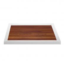 MTI Baths TK-6642MT - Teak Shower Tray For Mtsb-6642 Center Drain