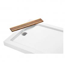 MTI Baths TK-HD32 - TEAK HIDDEN DRAIN COVER