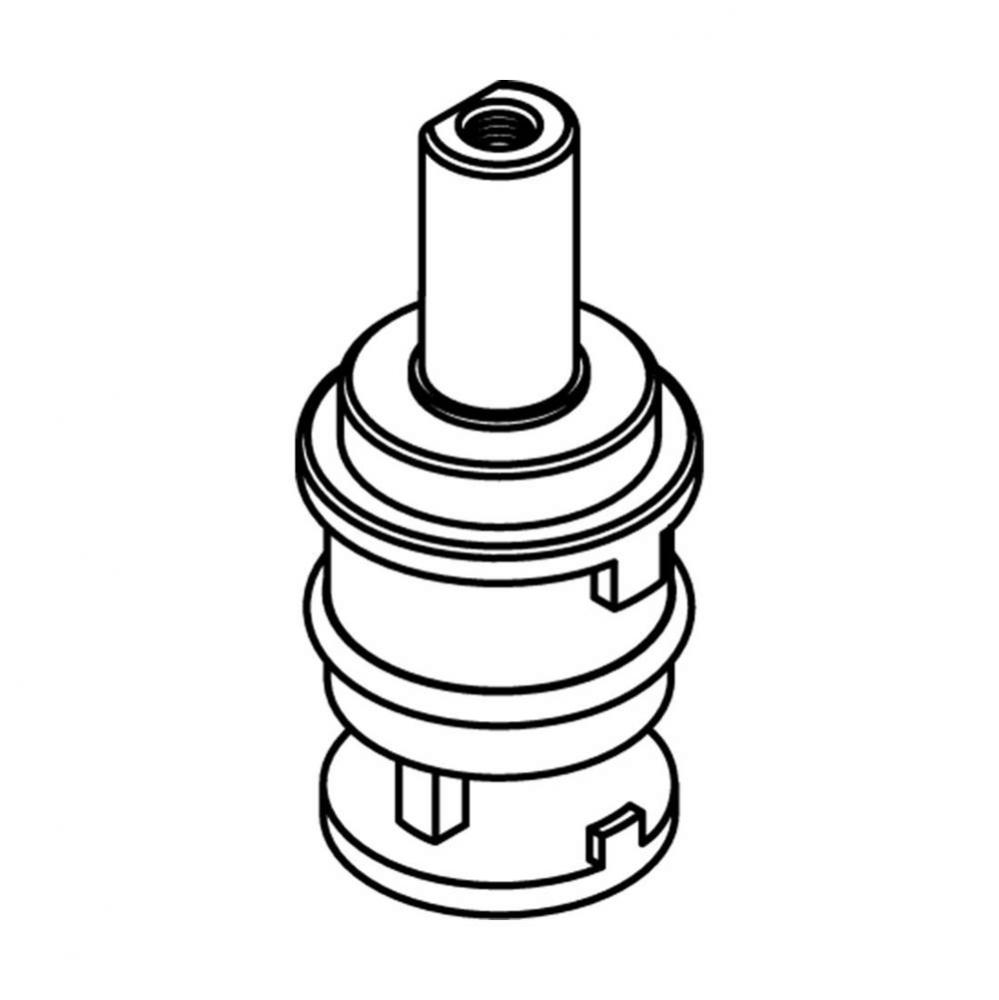 TWO HDL TUB/SHOWER-CARTRIDGE UNIT-HOT