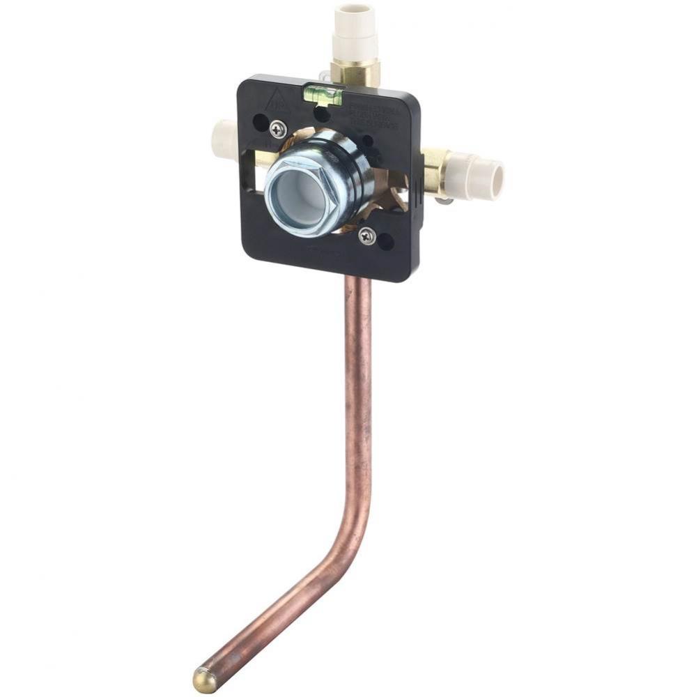 TUB and SHWR VALVE ONLY-SINGLE HDL 1/2&apos;&apos; CPVC INLET/SHOWER OUTLET 1/2&apos;&apos; COPPER