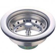 Olympia ACS-300100 - ACCESSORIES-STAINLESS STEEL DUO BASKET STRAINER FOR 3-1/2'' OPENING