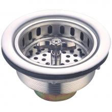 Olympia ACS-300500 - ACCESSORIES-STAINLESS STEEL SPIN AND SEAL BASKET STRAINER FOR 3-1/2'' OPENING