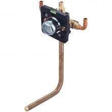 Olympia V-2306B - TUB and SHWR VALVE ONLY-SINGLE HDL 1/2'' PEX INLET 1/2'' COPPER STUB TUB OUTLE