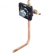 Olympia V-2309B-B - TUB and SHWR VALVE ONLY-SINGLE HDL 1/2'' UPONOR PEX INLET 1/2'' COPPER STUB TU