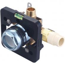 Olympia V-2403B - TUB and SHWR VALVE ONLY-SINGLE HDL 1/2'' CPVC INLET COMBO OUTLET
