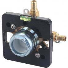 Olympia V-2415B - TUB and SHWR VALVE ONLY-SINGLE HDL 1/2'' PEX INLET/SHOWER OUTLET W/CAPPED COMBO TUB OUTL