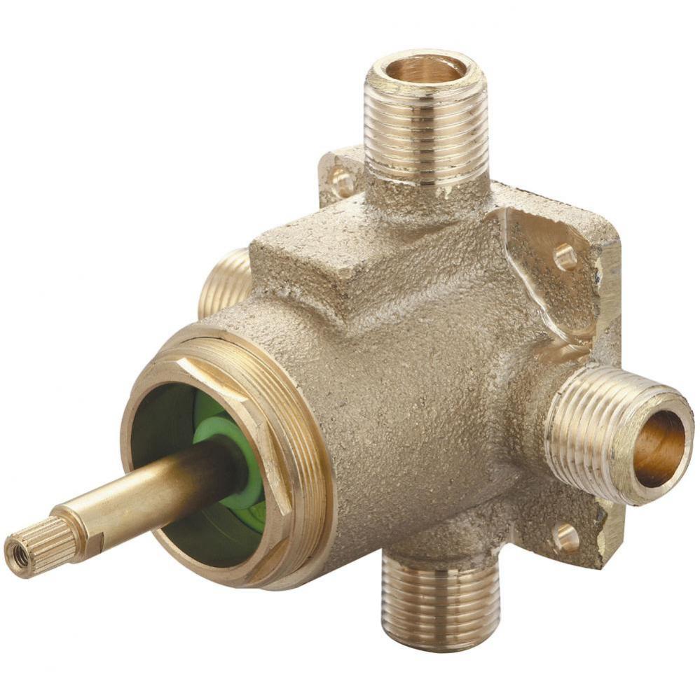 Three Way Dvr Valve Set Only-Single Hdl Cxc &amp; Ips Connections