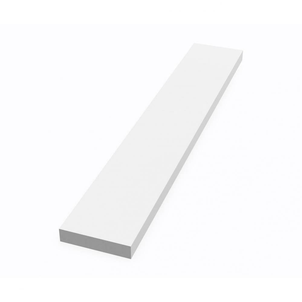 EVTSS 3/4&apos;&apos; x 3-1/2&apos;&apos; x 21-1/4&apos;&apos; Sidesplash - Europa in White