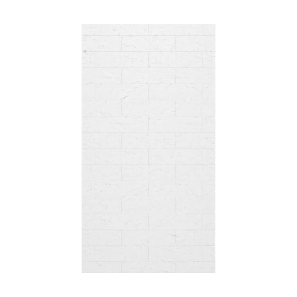 MSMK-7238-1 38 x 72 Swanstone&#xae; Modern Subway Tile Glue up Bathtub and Shower Single Wall Pane