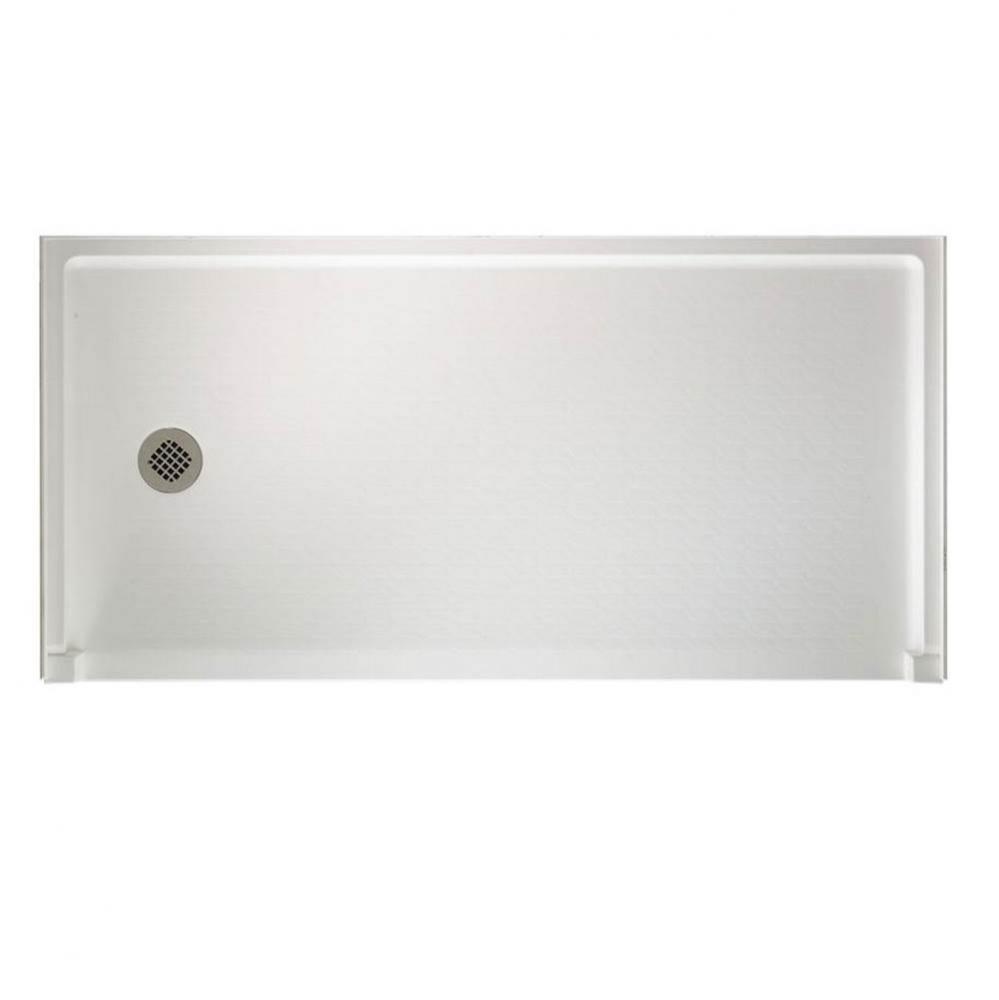 FBF-3060 30 x 60 Veritek Alcove Shower Pan with Right Hand Drain in Bisque