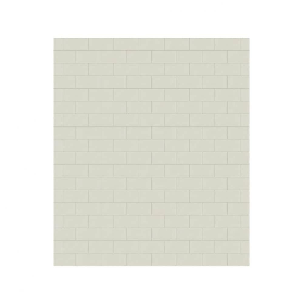 MTMK-7262-1 62 x 72 Swanstone&#xae; Metro Subway Tile Glue up Bathtub and Shower Single Wall Panel