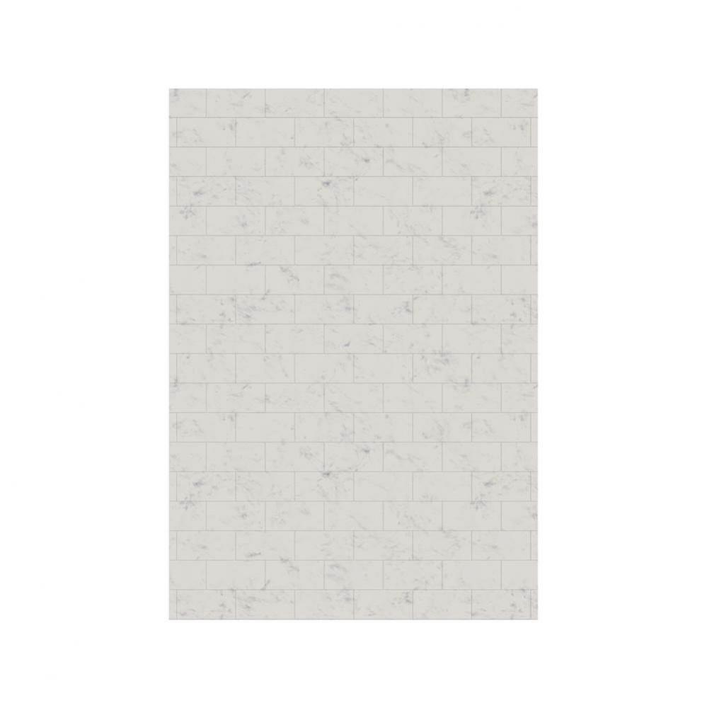 MTMK-7250-1 50 x 72 Swanstone&#xae; Metro Subway Tile Glue up Bathtub and Shower Single Wall Panel