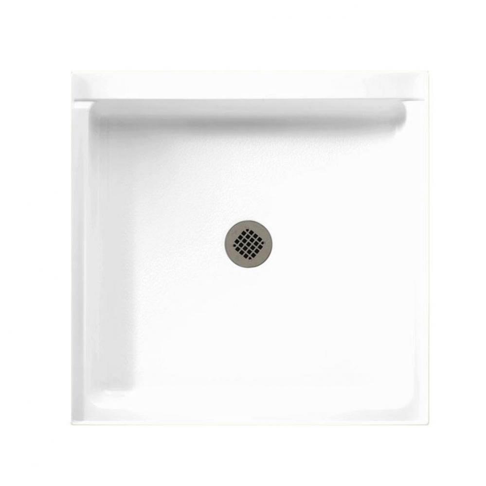 R-3232 32 x 32 Veritek Alcove Shower Pan with Center Drain in Bisque