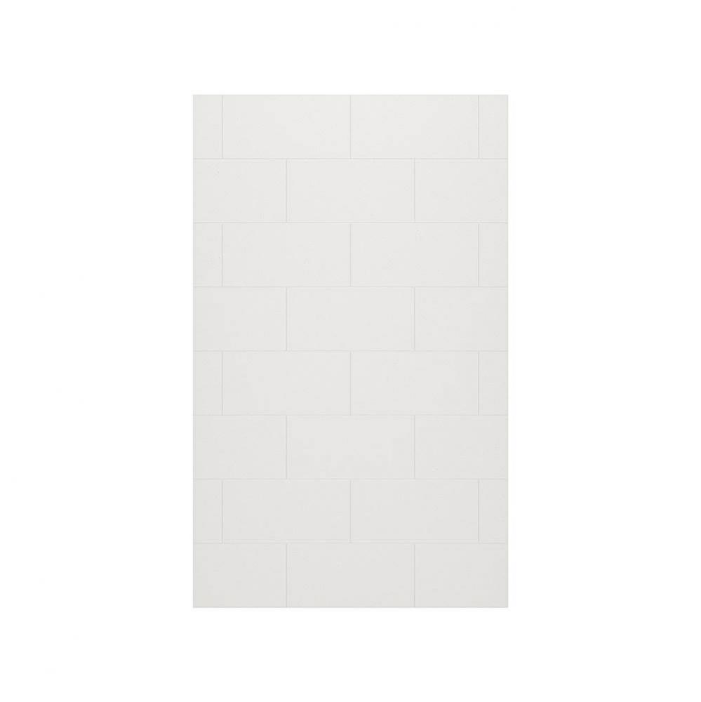 TSMK-9632-1 32 x 96 Swanstone&#xae; Traditional Subway Tile Glue up Bathtub and Shower Single Wall