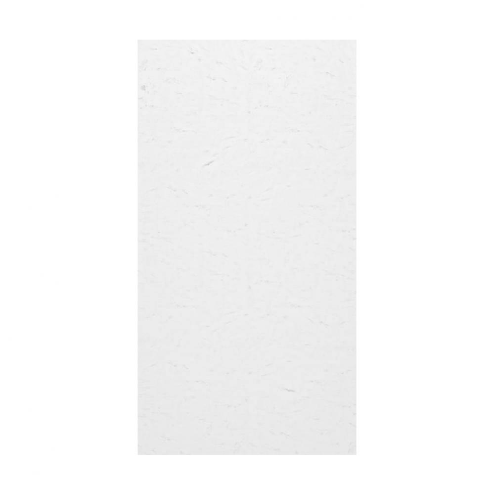 SMMK-8438-1 38 x 84 Swanstone&#xae; Smooth Glue up Bathtub and Shower Single Wall Panel in Carrara