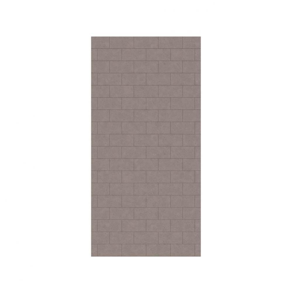 MTMK-7234-1 34 x 72 Swanstone&#xae; Metro Subway Tile Glue up Bathtub and Shower Single Wall Panel