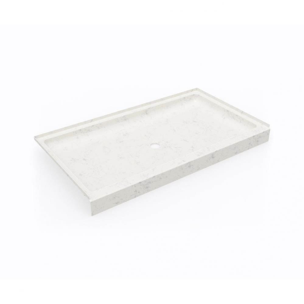 SS-3460 34 x 60 Swanstone&#xae; Alcove Shower Pan with Center Drain in Carrara