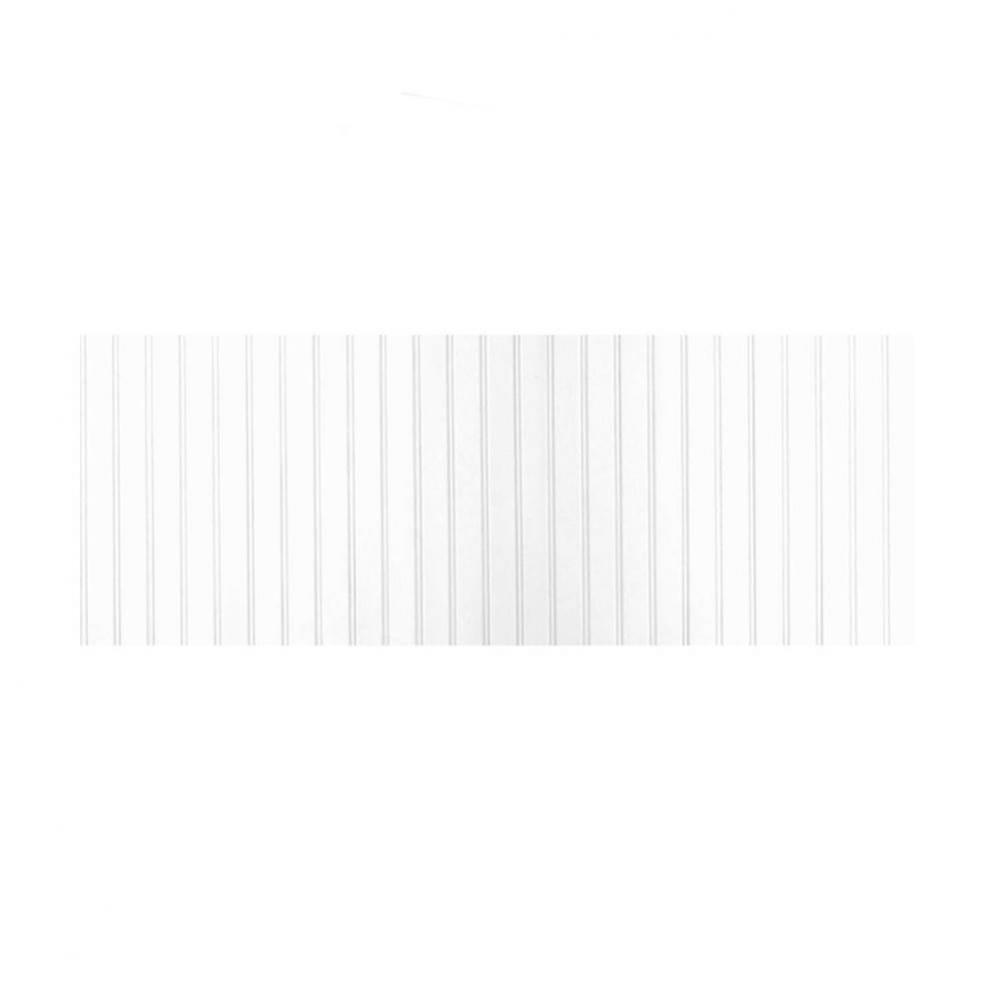 DWP-9636WB-1 36 x 96 Swanstone&#xae; Wainscoting Glue up Decorative Wall Panel in White