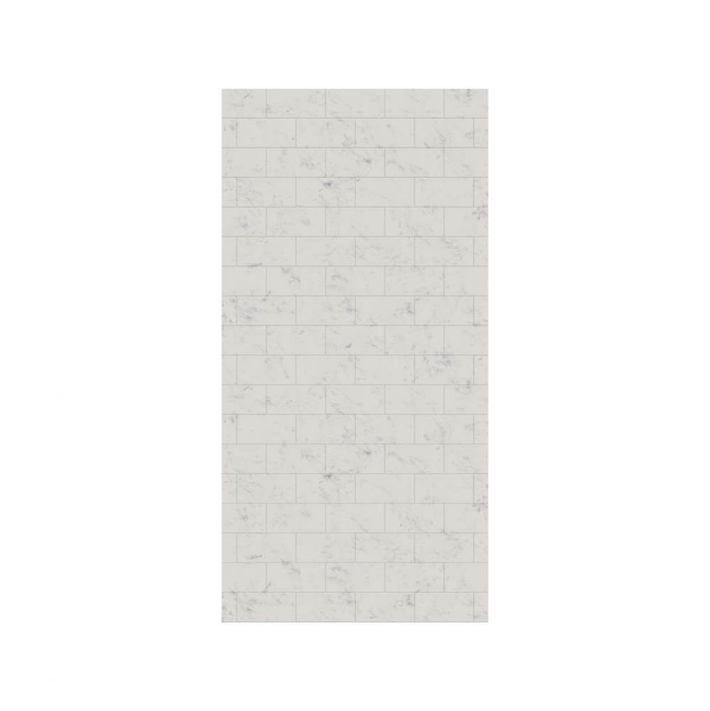 MTMK-7236-1 36 x 72 Swanstone&#xae; Metro Subway Tile Glue up Bathtub and Shower Single Wall Panel