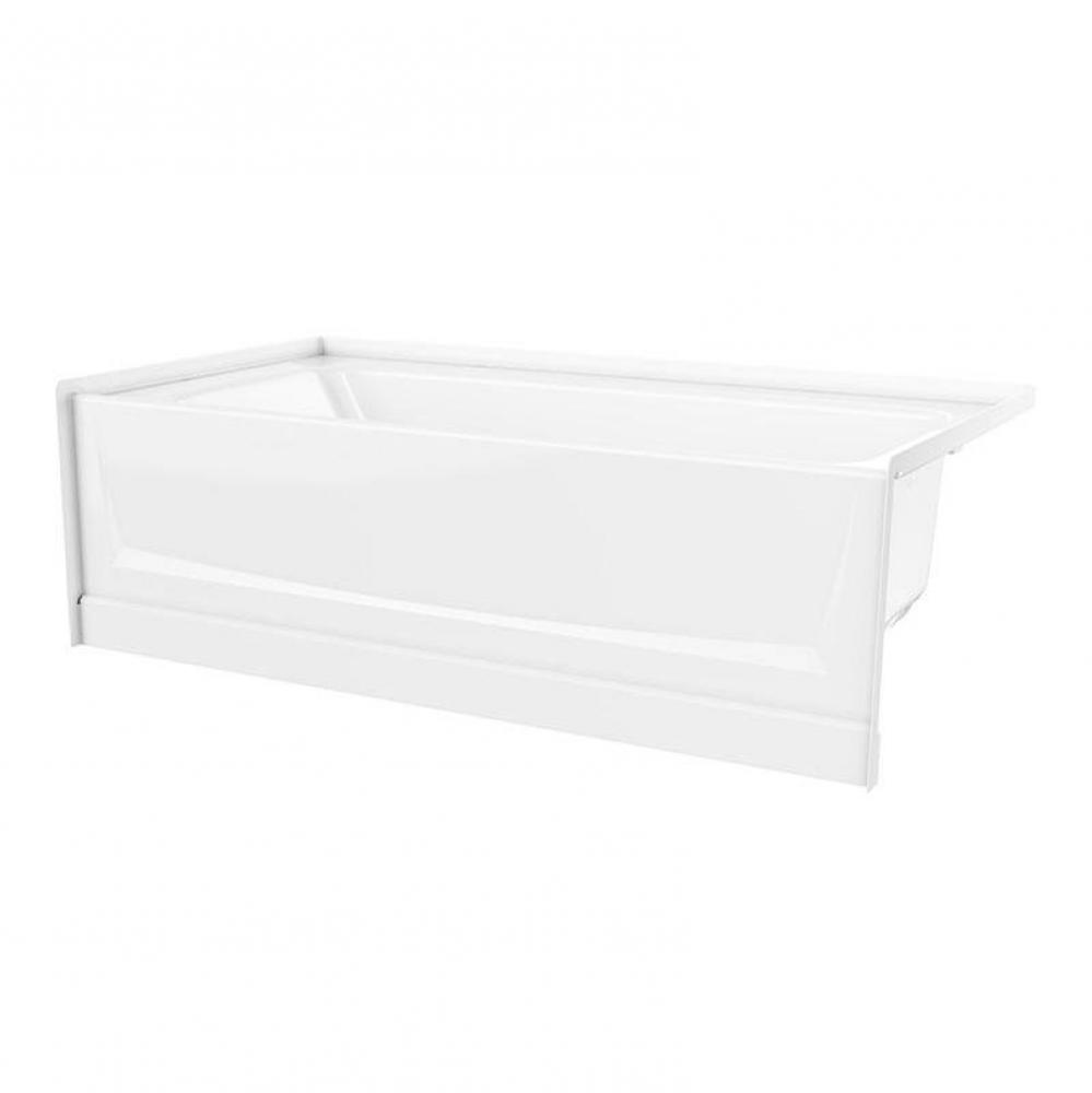 VP6030CTL/R 60 x 30 Solid Surface Bathtub with Right Hand Drain in White