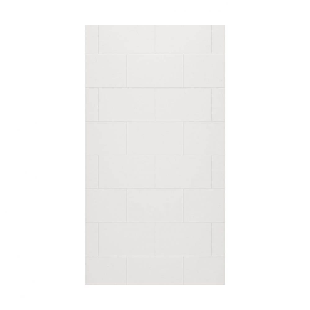TSMK-9642-1 42 x 96 Swanstone&#xae; Traditional Subway Tile Glue up Bathtub and Shower Single Wall