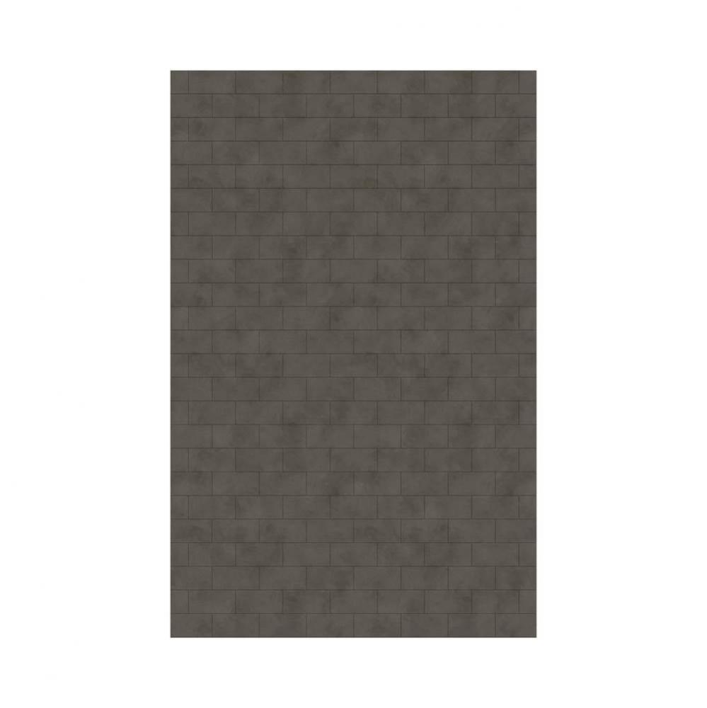 MTMK-9662-1 62 x 96 Swanstone&#xae; Metro Subway Tile Glue up Bathtub and Shower Single Wall Panel