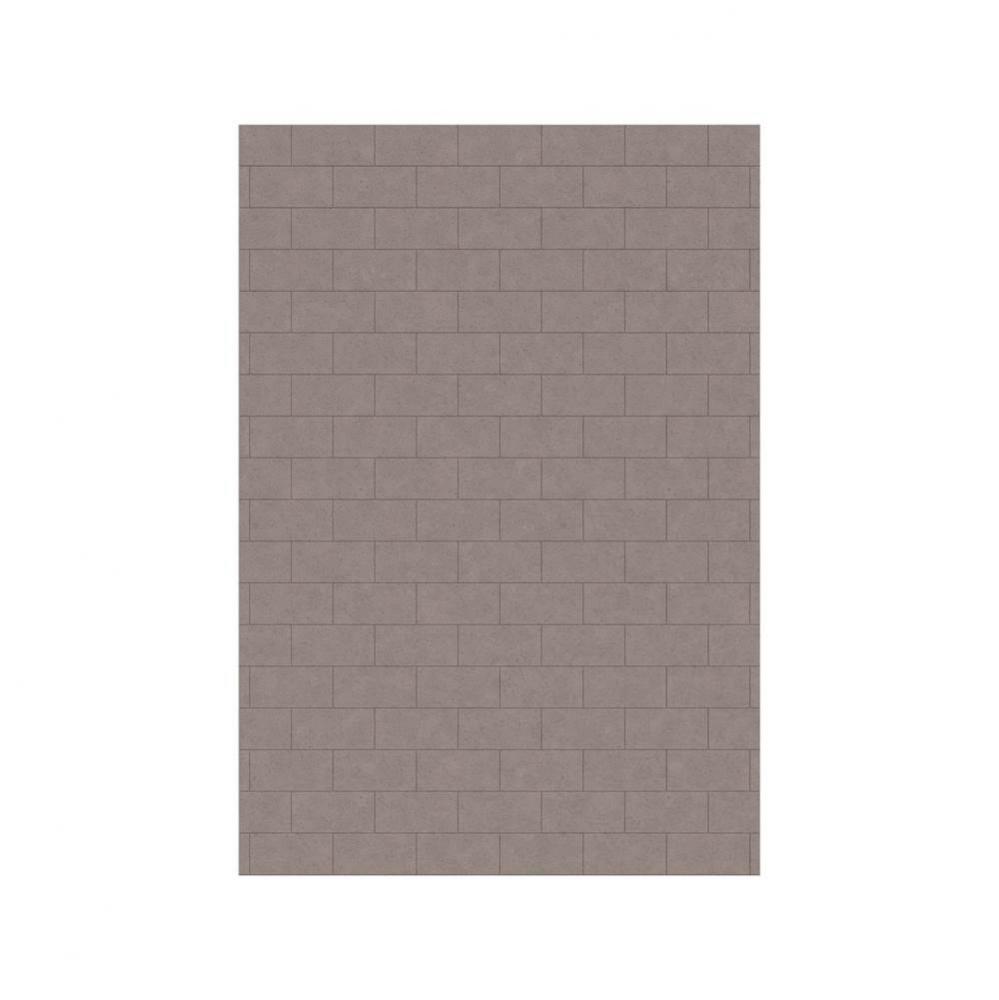 MTMK-7250-1 50 x 72 Swanstone&#xae; Metro Subway Tile Glue up Bathtub and Shower Single Wall Panel