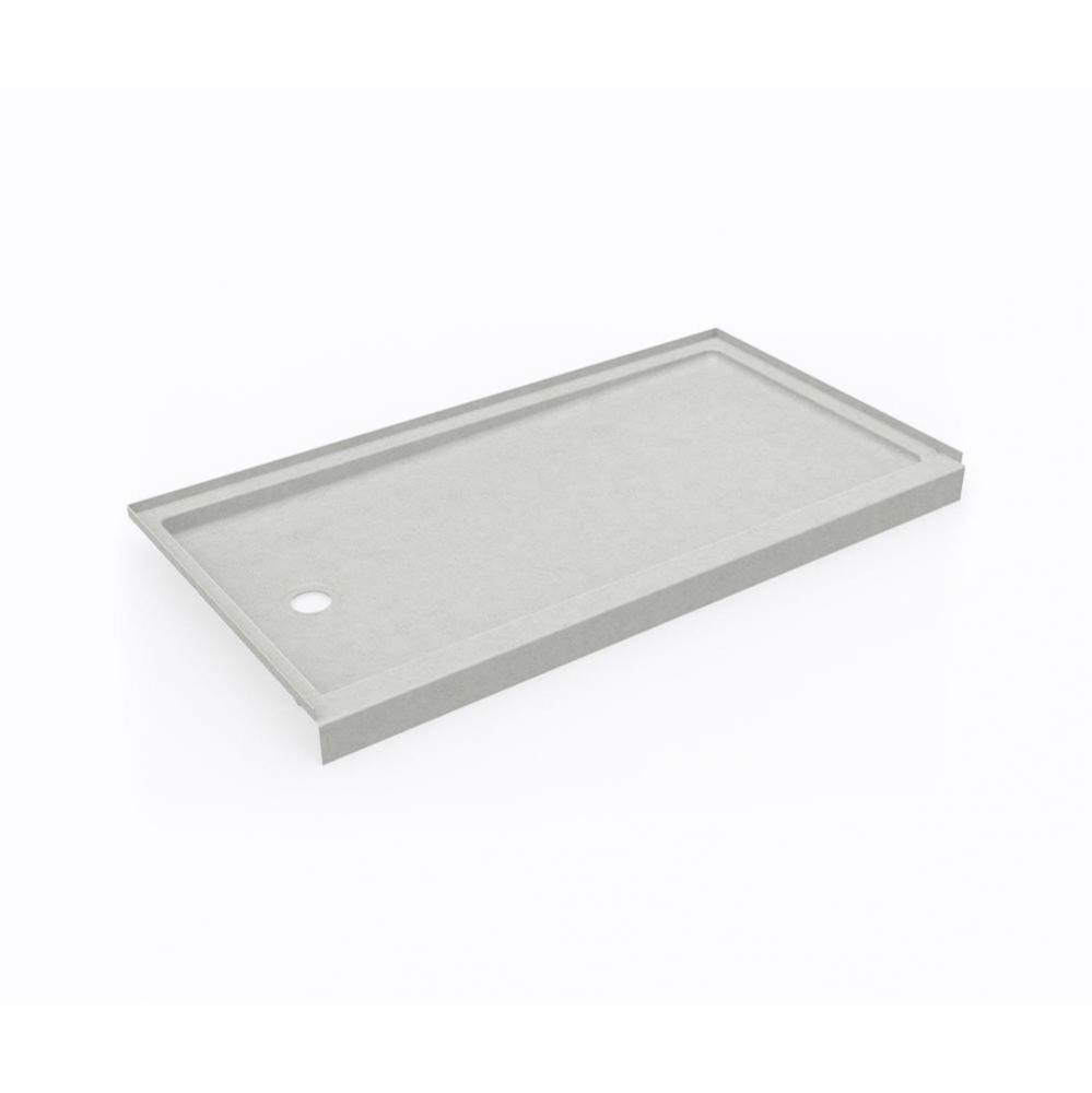 SR-3260LM/RM 32 x 60 Swanstone&#xae; Alcove Shower Pan with Right Hand Drain Birch