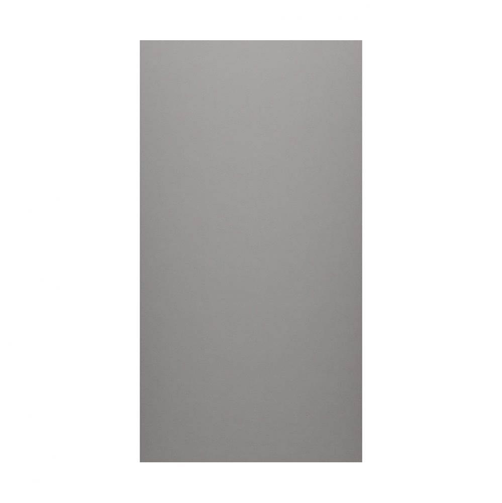 SMMK-7262-1 62 x 72 Swanstone&#xae; Smooth Glue up Bathtub and Shower Single Wall Panel in Ash Gra