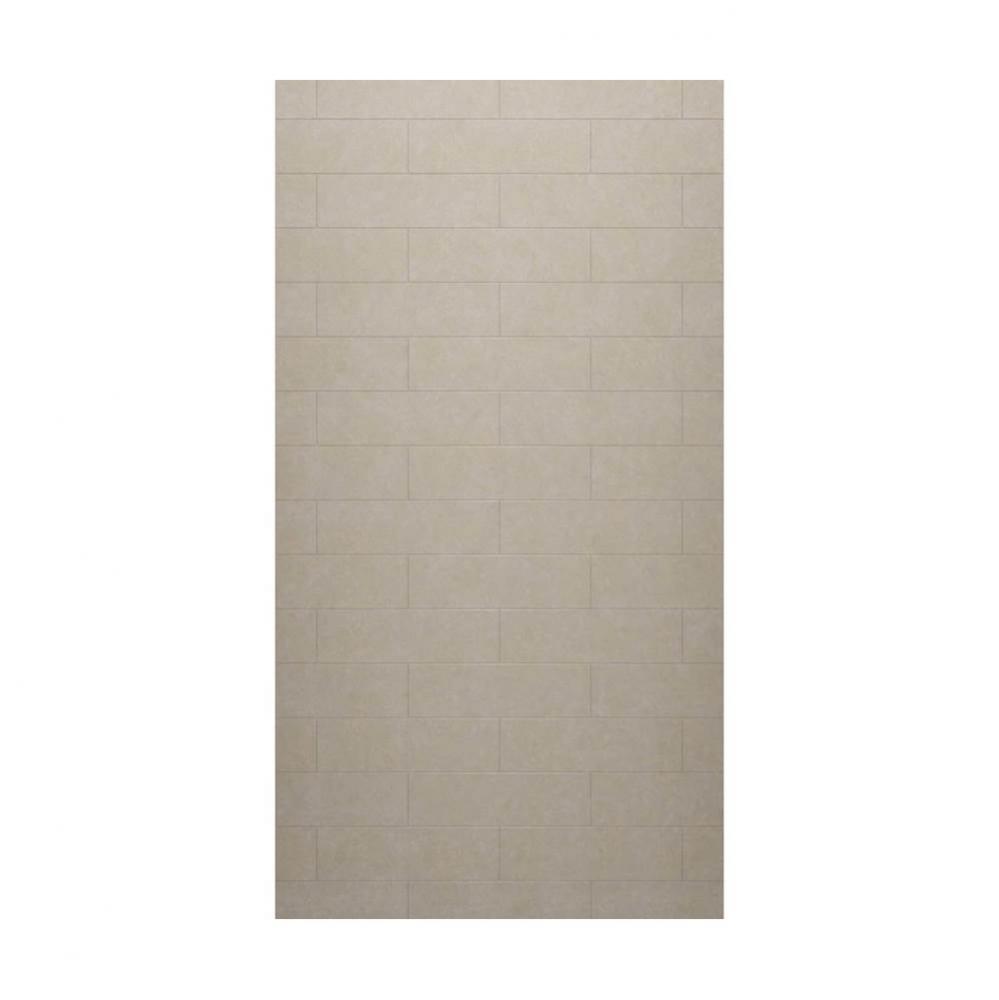 MSMK-7250-1 50 x 72 Swanstone&#xae; Modern Subway Tile Glue up Bathtub and Shower Single Wall Pane