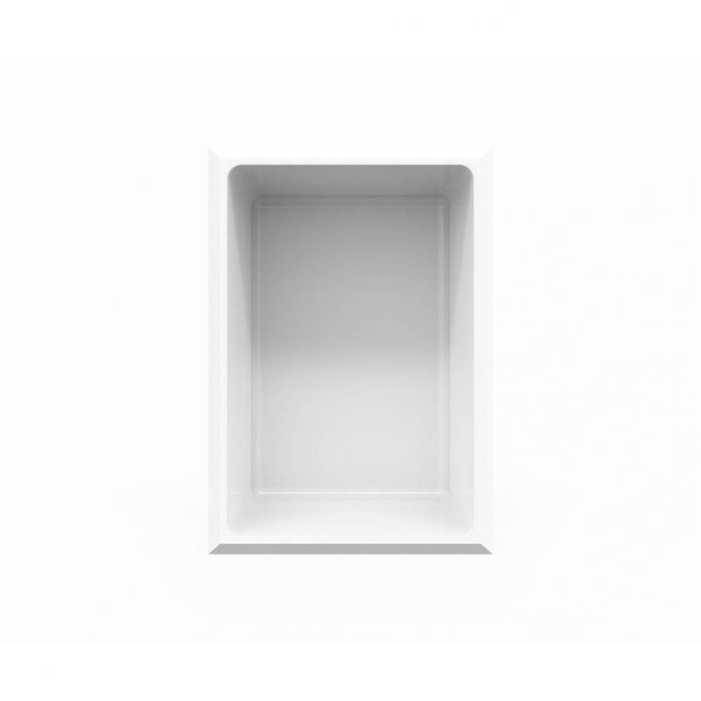 AS-1075 Recessed Shelf in White