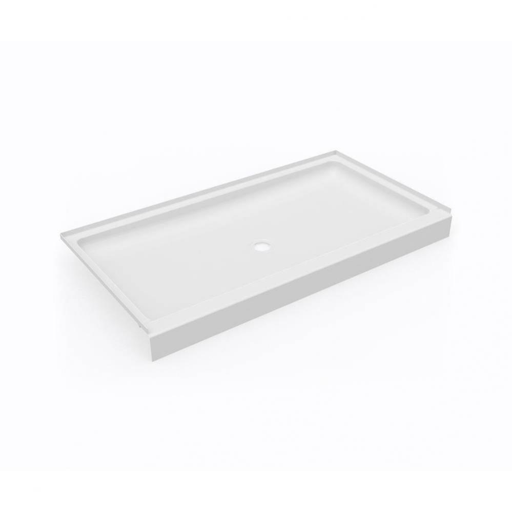 SS-3260 32 x 60 Swanstone&#xae; Alcove Shower Pan with Center Drain in White