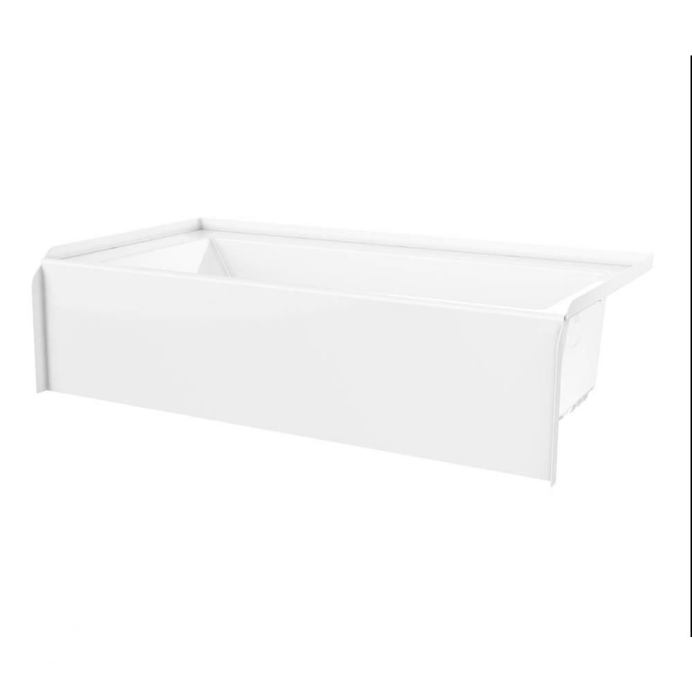 VP6030CTMINL/R 60 x 30 Solid Surface Bathtub with Left Hand Drain in White