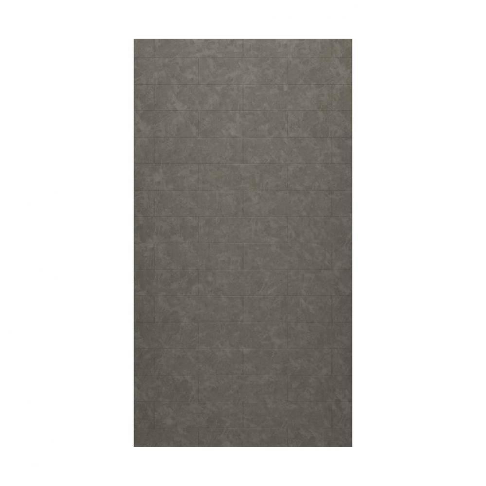 MSMK-9638-1 38 x 96 Swanstone&#xae; Modern Subway Tile Glue up Bathtub and Shower Single Wall Pane