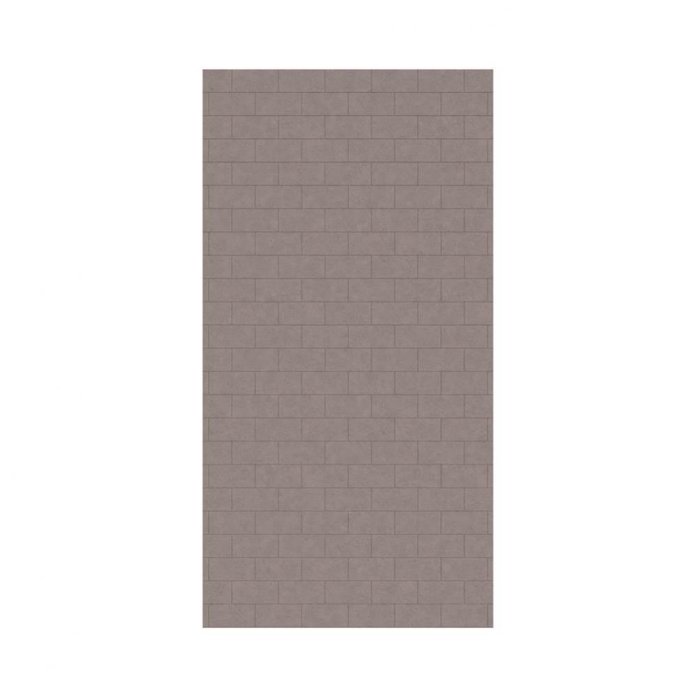 MTMK-9650-1 50 x 96 Swanstone&#xae; Metro Subway Tile Glue up Bathtub and Shower Single Wall Panel