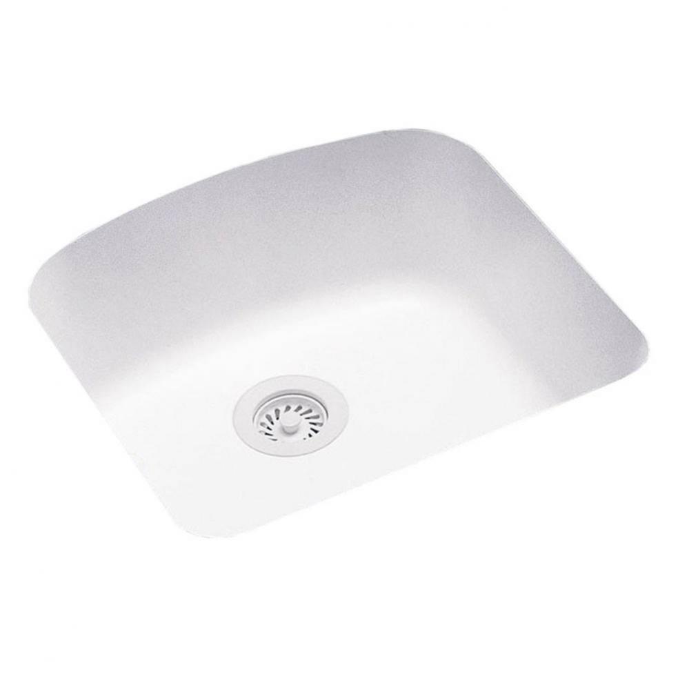 US-2021 20 x 21 Swanstone&#xae; Undermount Large Bowl Sink in White