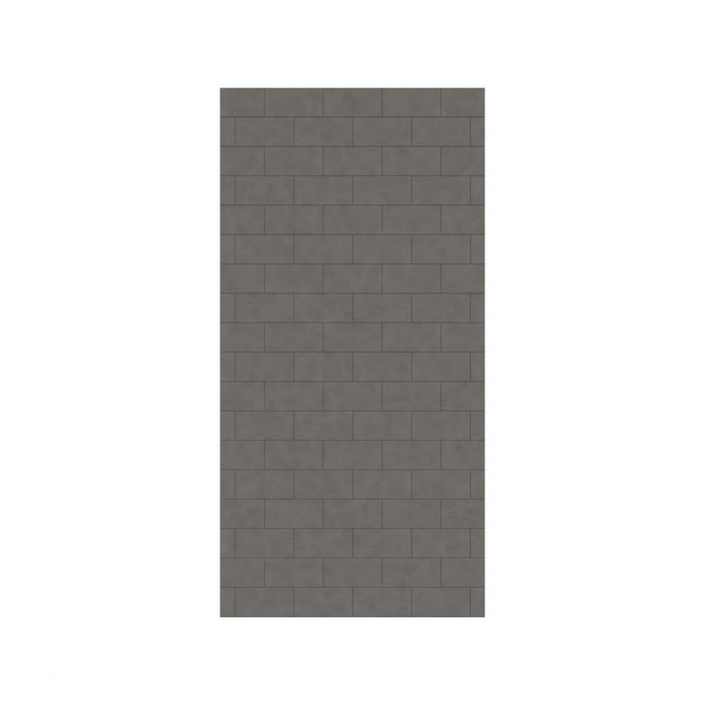 MTMK-7238-1 38 x 72 Swanstone&#xae; Metro Subway Tile Glue up Bathtub and Shower Single Wall Panel