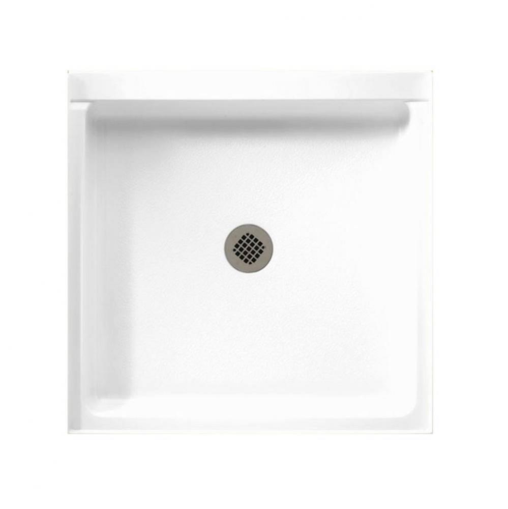 R-3636 36 x 36 Veritek Alcove Shower Pan with Center Drain in Bisque