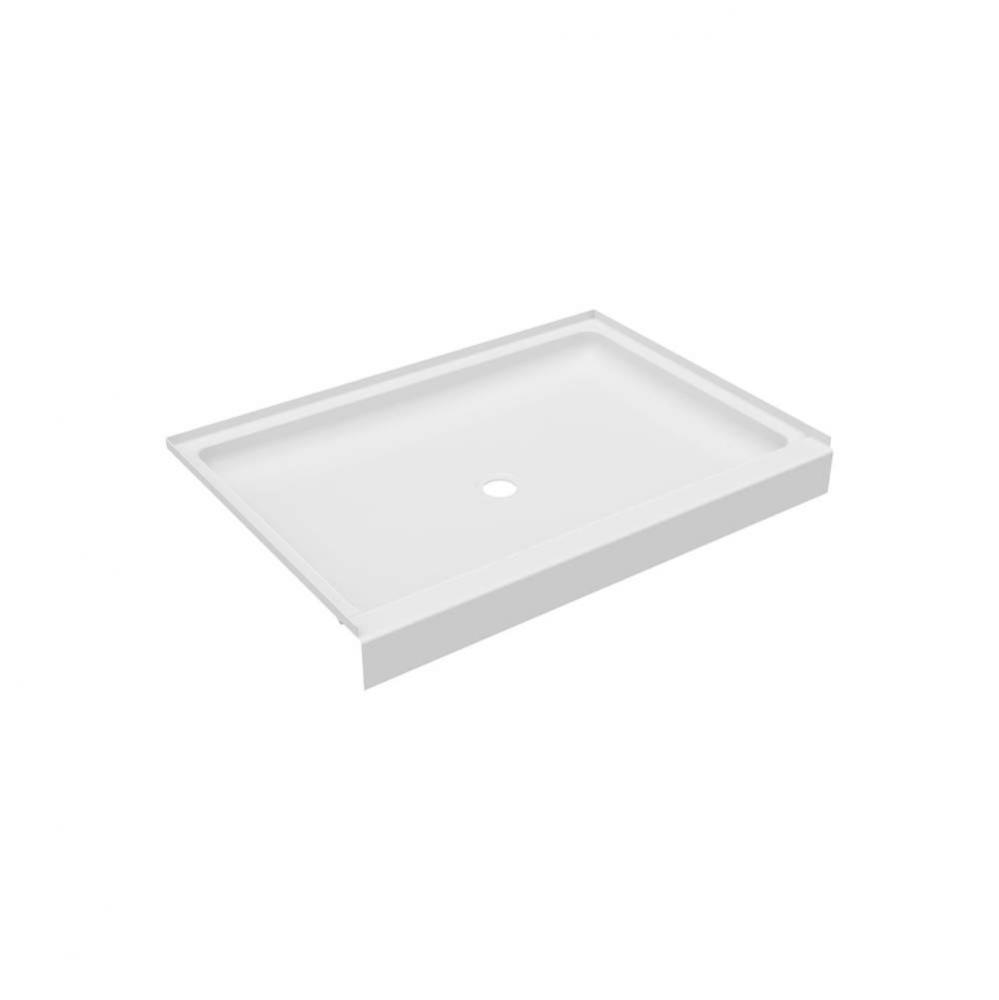 R-3448 34 x 48 Veritek Alcove Shower Pan with Center Drain in White
