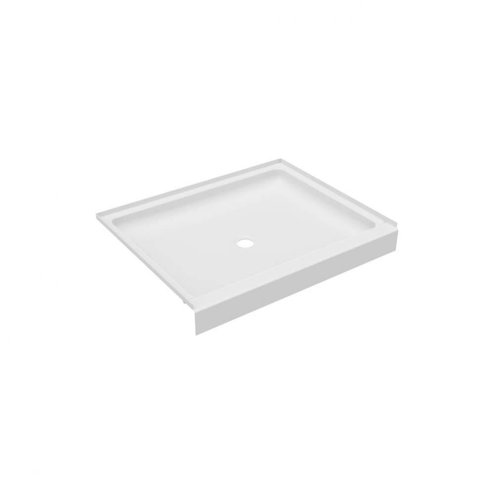 R-3442 34 x 42 Veritek Alcove Shower Pan with Center Drain in White