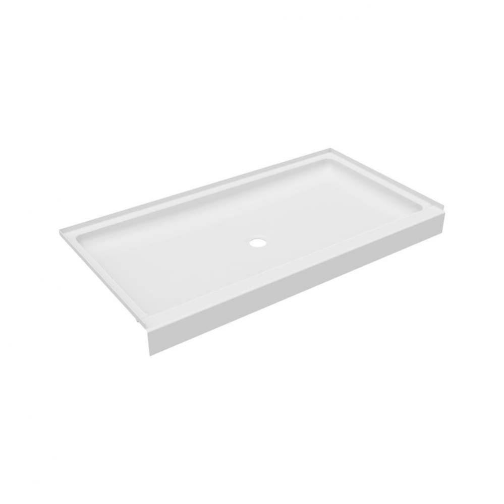 R-3260 32 x 60 Veritek Alcove Shower Pan with Center Drain in White