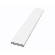 Swan EV00022SS.010 - EVTSS 3/4'' x 3-1/2'' x 21-1/4'' Sidesplash - Europa in White