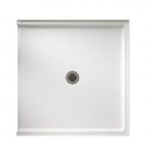 Swan FF03738MD.010 - FTS-3738 37 x 38 Veritek Alcove Shower Pan with Center Drain in White