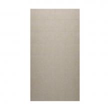 Swan TSMK9642.218 - TSMK-9642-1 42 x 96 Swanstone® Traditional Subway Tile Glue up Bathtub and Shower Single Wall