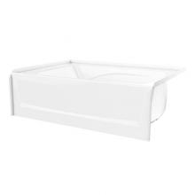 Swan VP6042CTML.010 - VP6042CTML/R 60 x 42 Solid Surface Bathtub with Right Hand Drain in White