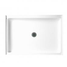 Swan FF03442MD.010 - R-3442 34 x 42 Veritek Alcove Shower Pan with Center Drain in White