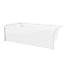 Swan VP6030CTMMR.010 - VP6030CTMML/R 60 x 30 Solid Surface Bathtub with Right Hand Drain in White