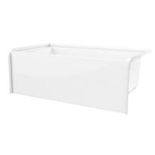 Swan VP6032CTMML.010 - VP6032CTMML/R 60 x 32 Solid Surface Bathtub with Left Hand Drain in White